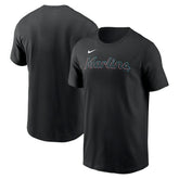 Miami Marlins Nike Fuse Wordmark T-Shirt - MLB T-shirts