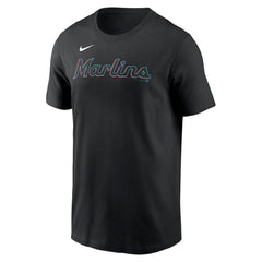 Miami Marlins Nike Fuse Wordmark T-Shirt - MLB T-shirts