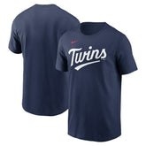 Minnesota Twins Nike Fuse Wordmark T-Shirt - MLB T-shirts