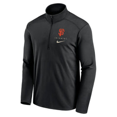 San Francisco Giants Nike Franchise Logo Pacer Performance Half-Zip Top - MLB Tops