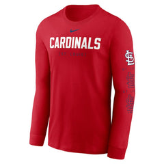 St. Louis Cardinals Nike Repeater Long Sleeve T-Shirt - MLB T-shirts