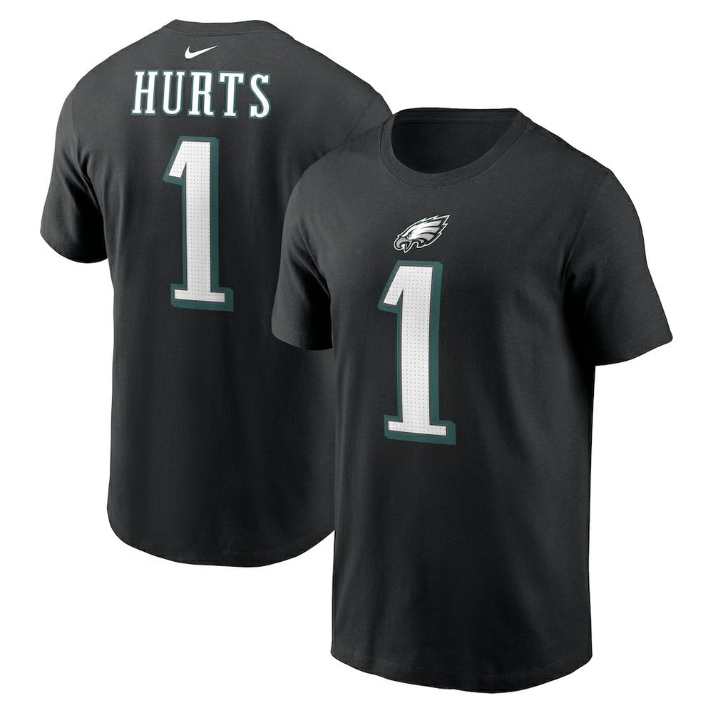Philadelphia Eagles Jalen Hurts Player Name & Number T-Shirt | NFL Hot