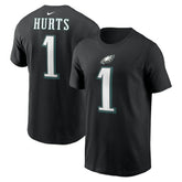 Philadelphia Eagles Jalen Hurts Player Name & Number T-Shirt | NFL Hot