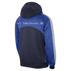 Navy/Blue Dallas Mavericks Authentic Starting Five Force Performance Pullover Hoodie sale | NBA