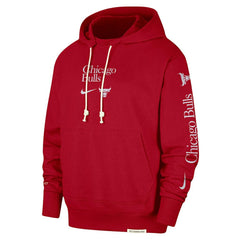 Red Chicago Bulls Authentic Performance Pullover Hoodie | NBA