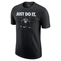 Black Brooklyn Nets Just Do It T-Shirt | NBA