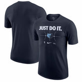 Navy Memphis Grizzlies Just Do It T-Shirt | NBA