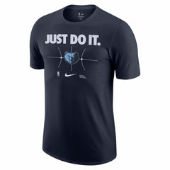 Navy Memphis Grizzlies Just Do It T-Shirt | NBA