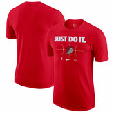 Red Portland Trail Blazers Just Do It T-Shirt | NBA