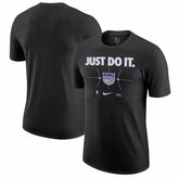 Black Sacramento Kings Just Do It T-Shirt | NBA