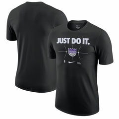 Black Sacramento Kings Just Do It T-Shirt | NBA