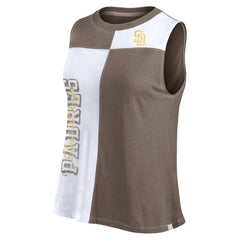 San Diego Padres Fanatics Women's Color-Block Tank Top - MLB Tanks