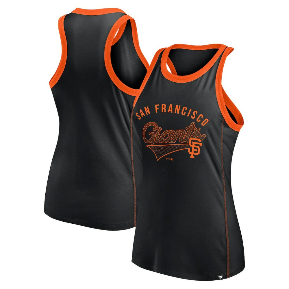 San Francisco Giants Fanatics Women's Tailsweep Fashion Racerback Rhinestone Tank Top - MLB Tanks