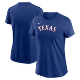 Texas Rangers Nike Women's Wordmark T-Shirt - MLB T-shirts