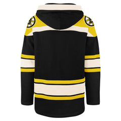 Boston Bruins '47 100th Anniversary Superior Lacer Pullover Hoodie - NHL Hoodies