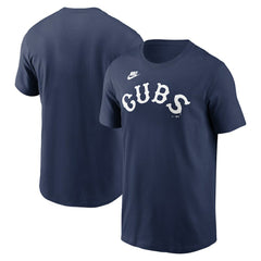 Chicago Cubs Nike Cooperstown Collection Wordmark T-Shirt - MLB T-shirts