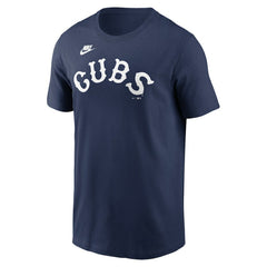 Chicago Cubs Nike Cooperstown Collection Wordmark T-Shirt - MLB T-shirts