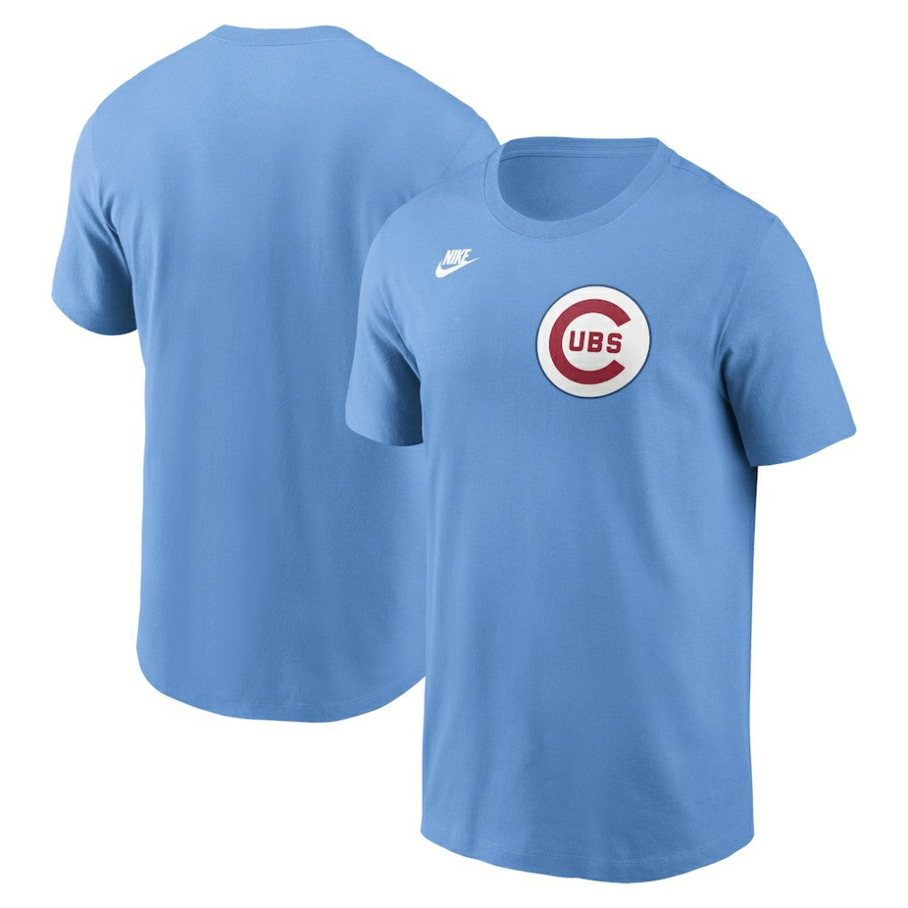 Chicago Cubs Nike Cooperstown Collection Wordmark T-Shirt - MLB T-shirts