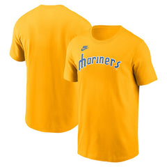 Seattle Mariners Nike Cooperstown Collection Wordmark T-Shirt - MLB T-shirts