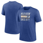Seattle Mariners Nike Cooperstown Collection Local Stack Tri-Blend T-Shirt - MLB T-shirts