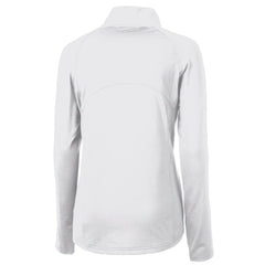 Philadelphia Eagles Cutter & Buck Women's Gridiron Classics Logo Adapt Eco Knit Stretch Recycled Half-Zip Pullover Top | NFL Hot