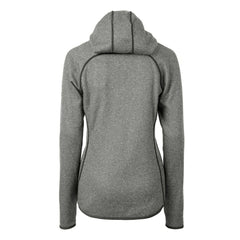 Philadelphia Eagles Cutter & Buck Women's Gridiron Classics Logo Mainsail Sweater-Knit Full-Zip Hoodie | NFL New