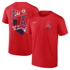 Los Angeles Angels Fanatics Split Zone T-Shirt - MLB T-shirts