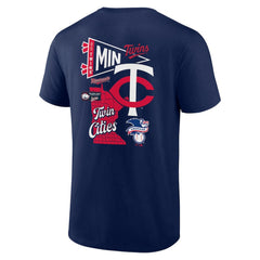 Minnesota Twins Fanatics Split Zone T-Shirt - MLB T-shirts