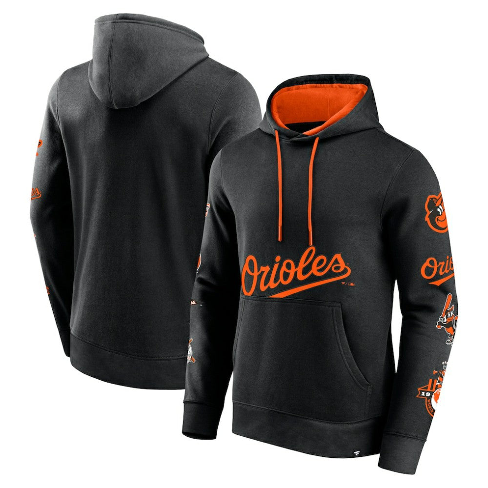 Baltimore Orioles Fanatics Wild Winner Pullover Hoodie - MLB Hoodies