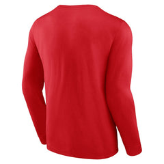 St. Louis Cardinals Fanatics Strike the Goal Long Sleeve T-Shirt - MLB T-shirts