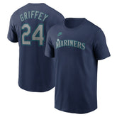 Ken Griffey Jr. Seattle Mariners Nike Fuse Name & Number T-Shirt - MLB T-shirts