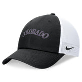 Colorado Rockies Nike Wordmark Adjustable Trucker Hat - MLB Hats