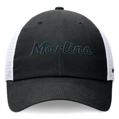 Miami Marlins Nike Wordmark Adjustable Trucker Hat - MLB Hats