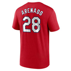 Nolan Arenado St. Louis Cardinals Nike Legend Name & Number Performance T-Shirt - MLB T-shirts