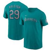 Cal Raleigh Seattle Mariners Nike Fuse Name & Number Inline T-Shirt - MLB T-shirts