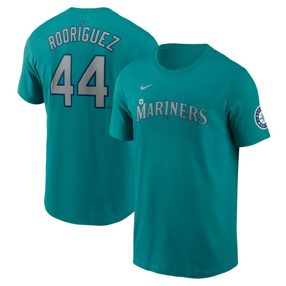 Julio Rodríguez Seattle Mariners Nike Fuse Name & Number Inline T-Shirt - MLB T-shirts