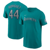Julio Rodríguez Seattle Mariners Nike Fuse Name & Number Inline T-Shirt - MLB T-shirts