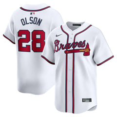 Matt Olson Atlanta Braves Nike Home Limited Player Jersey - MLB Jerseys