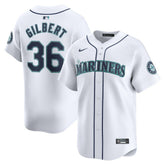 Logan Gilbert Seattle Mariners Nike Home Limited Player Jersey - MLB Jerseys