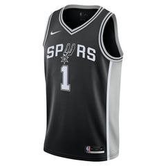Black Victor Wembanyama San Antonio Spurs Youth Swingman Jersey | NBA