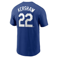 Clayton Kershaw Los Angeles Dodgers Nike Fuse Name & Number T-Shirt - MLB T-shirts