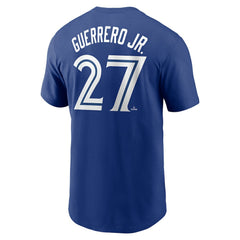 Vladimir Guerrero Jr. Toronto Blue Jays Nike Fuse Name & Number T-Shirt - MLB T-shirts
