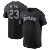 Kris Bryant Colorado Rockies Nike Fuse Name & Number T-Shirt - MLB T-shirts