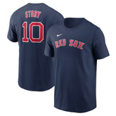 Trevor Story Boston Red Sox Nike Fuse Name & Number T-Shirt - MLB T-shirts