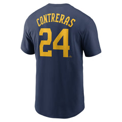 William Contreras Milwaukee Brewers Nike Fuse Name & Number T-Shirt - MLB T-shirts