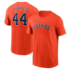 Yordan Alvarez Houston Astros Nike Fuse Name & Number T-Shirt - MLB T-shirts