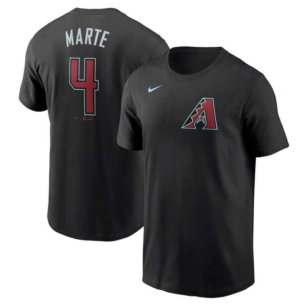 Ketel Marte Arizona Diamondbacks Nike Fuse Name & Number T-Shirt - MLB T-shirts