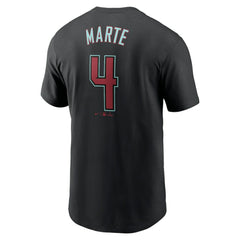Ketel Marte Arizona Diamondbacks Nike Fuse Name & Number T-Shirt - MLB T-shirts