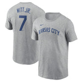 Bobby Witt Jr. Kansas City Royals Nike Fuse Name & Number T-Shirt - MLB T-shirts