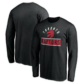 Black Toronto Raptors Team Arch Knockout Long Sleeve T-Shirt | NBA